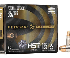 ** Federal Premium HST .357 SIG 125GR JHP - 20 Rounds

** 604544657463
