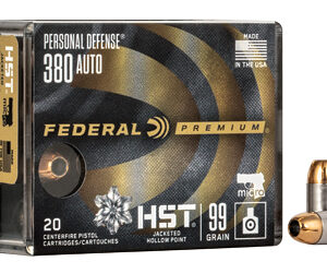** Federal Premium Personal Defense Micro HST .380 ACP 99gr JHP - 20 Rounds

** 029465065553