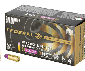 ** Federal Practice and Defend 9MM HST/Syntech 124 Grain Ammunition Pack

** 604544653595