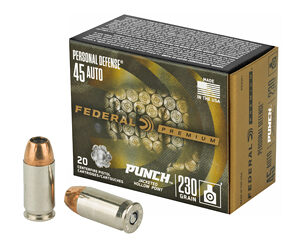 ** Federal Punch .45 ACP 230 Grain JHP - 20 Rounds

** 604544659030