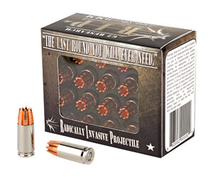 G2R RIP 9MM 92GR Handgun Ammo - 20 Rounds per Box 863552000009