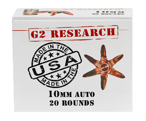 G2R Civic Duty 10mm 122gr Handgun Ammo - 20 Rounds 851412006223