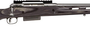Savage 220 Slug 20GA 22" Rifle with Rail, Matte Finish and Grey Laminate T-Hole 011356223135