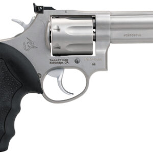 Taurus 66 .357 Magnum 4" 7-Shot Revolver - Matte Stainless Steel with Rubber Grip 725327200154