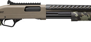 Winchester SXP Defender 12GA Pump-Action Shotgun - 18" Barrel, 3" Chamber, Woodland/FDE Pistol Grip 048702026553