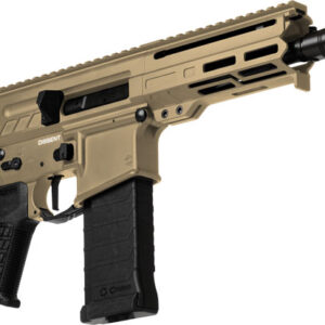 CMMG Dissent MK4 Pistol 5.7x28mm, 6.5" Barrel, 32-Round Capacity, Coyote Tan UPC 810097507920