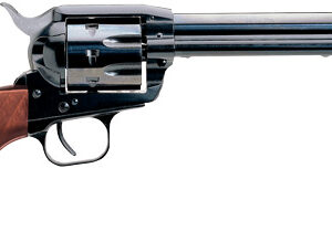 EAA Bounty Hunter .45 LC 7.5" Revolver - Blued Finish, Blued Wood Grip 741566103162