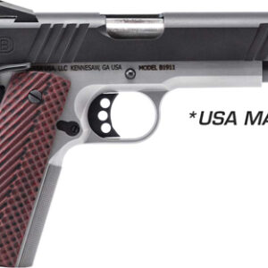 BERSA B1911 45ACP BLACK/SS - 5" BBL VZ GRIP W/ SIGHTS 8RD