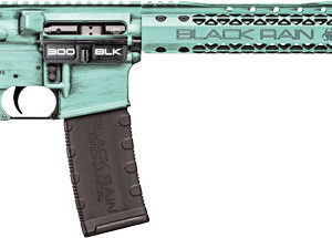 Black Rain Spec+ Fusion Rifle - 300 Blackout, 16" Barrel, Tiffany Blue, 30 Round Magazine 680490950308