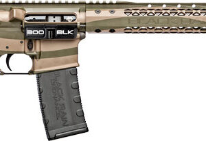 Black Rain Spec+ Patriot Rifle - .300 Blackout, 16" Barrel, FDE/OD Flag, 30 Round Magazine 681565230851
