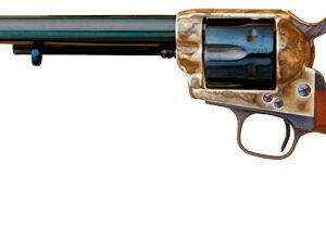 Cimarron U.S. Cavalry .45 LC Handgun - 7.5" Case Colored/Charcoal Blue WAL 844234101696
