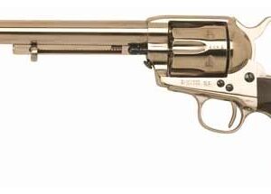 Cimarron Cavalry Scout .45 LC Handgun - 7.5" Polished Nickel/Walnut FS 844234101726