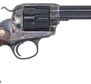 Cimarron SAA Bisley .45 LC Revolver - 4.75" CCH & Blued Walnut Grip 814230010438