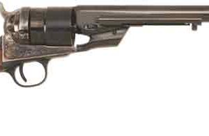 Cimarron 1860 Richards-Mason Type 2 .38 Special Handgun with 8" Barrel, Case Color & Black Walnut Finish 814230011121
