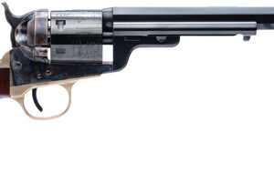 Cimarron 1851 R-M CSA Flag .38 SPL 7.5" Revolver CC/Blued Walnut 844234130306