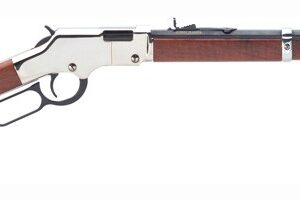 HENRY GOLDEN BOY SILVER 22WMR - 20.5" OCTAGON WALNUT