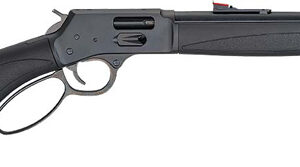 HENRY X MODEL LEVER 357/38 - 17.4" TB BLUED BLACK SYN.