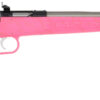 CRICKETT RIFLE G2 22LR PINK - SYNTHETIC/GOLD WEB STAINLESS