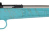 CRICKETT RIFLE G2 22LR BLUE - SYNTHETIC/GOLD WEB STAINLESS