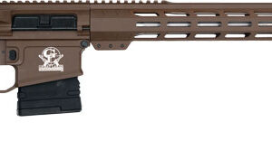 GLFA AR10 6.5 CM Rifle, 20" Stainless Steel Barrel, 10-Shot, Buck Brown 638457791907