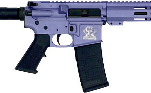 GLFA AR-15 Pistol .223 Wylde - 7.5" Nitride Barrel, Wild Orchid 638457789331