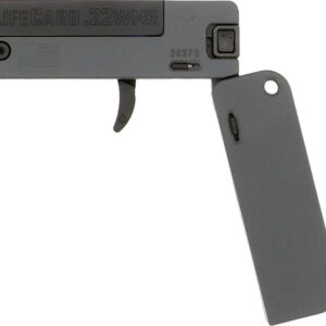Trailblazer Lifecard .22 WMR Single Shot Handgun with .22 LR Barrel - Slate Grey 850006047314