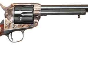 Cimarron P-Model .45 LC 7.5" Fixed Sights, Case Colored/Blued Walnut 814230010667