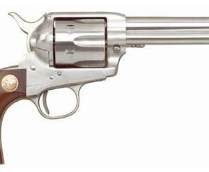 Cimarron P-Model .45 LC Handgun - 5.5" Stainless Steel with Walnut Grips 814230010742