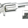 NAA Sheriff Mini-Revolver .22 WMR 2.5" Stainless Steel with Rosewood Grip 744253002380