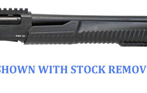 Iver Johnson 12 Gauge Pump Action Shotgun - 3" Chamber, 18" Cylinder Barrel, Blued Finish, Quick Detach Pistol Grip Stock 609788801290