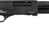 Iver Johnson 20GA Pump Action Shotgun - 3" Chamber, 18" Cylinder, Blued Synthetic 737278253448