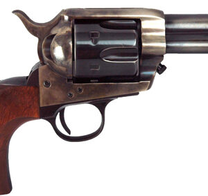 Cimarron Frontier .45 LC Handgun - 3.5" Case Colored/Blued Walnut Finish 844234127030