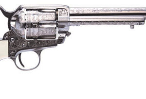 CIMARRON TEDDY ROOSEVELT VER.2 - 45LC FS 7.5" ENG. POLY IVORY