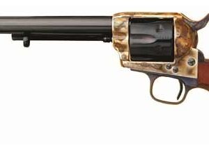 Cimarron 7th Cavalry .45 LC Handgun - 7.5" Barrel, Case Colored & Blued Walnut Finish 844234128327