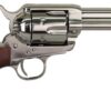 CIMARRON PISTOLERO 22LR - FS 4.75" 10-SHOT NICKEL WALNUT
