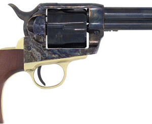 Cimarron Pistolero 9mm Full Size 4.75" Case Colored Walnut Grip Handgun 844234240500