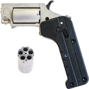 STAND MFG Switch Gun .22 Mag/LR - 5-Shot Stainless Folding Handgun 810115912934