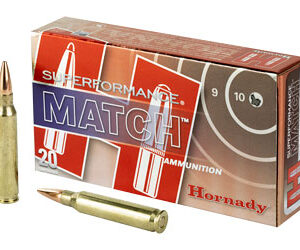 HRNDY Superformance .223 Rem 75 Grain BTHP Match Ammo - 20 Rounds 090255802641