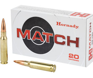 HRNDY .308 Win 168 Grain BTHP Match Ammo - 20 Rounds 090255380972