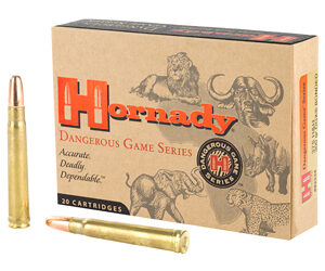 Hornady Dangerous Game 375 H&H 300gr DGX Bonded Ammo 20/120 090255823349