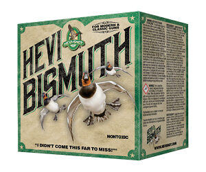 ** HEVI BISMUTH 12GA 3" Shotshells - #2 Shot | 25 Rounds per Box (Total of 250 Rounds) ** 816383002186