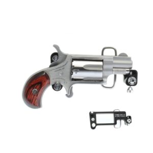 North American Arms Mini .22 Mag 1-1/8" Stainless Steel Buckle Handgun 744253003370