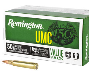 Remington UMC .223 Rem 55gr FMJ Rifle Ammo - 50 Rounds
