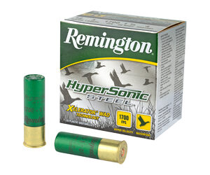** Remington HyperSonic Steel 12GA 3" #4 Shot Rounds of High-Performance Ammunition **Product 047700510309