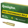 Remington .243 Win 80gr PSP Rifle Ammo - 20 Rounds 047700051703