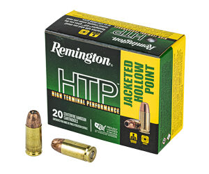 Remington HTP 9MM +P 115GR JHP - 20 Rounds (500 Rounds Available)**

** 047700496405