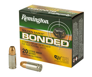 ** Remington Golden Sabre 9mm 124 Grain Ammunition - 20 Rounds per Box, 500 Rounds per Case

** 047700494500