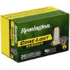 Remington Core-Lokt 10mm 200gr JHP Handgun Ammo 047700202310