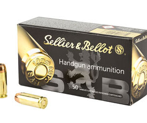 S&B 10MM 180GR JHP Handgun Ammo - 50 Rounds 754908500963