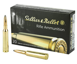 S&B 6.5x55mm Swedish Mauser 140gr Soft Point Ammo - 20 Rounds 754908512331